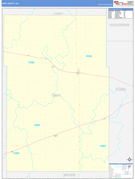 Gray County, KS Digital Map Basic Style