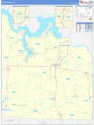 Grayson County, TX Digital Map Basic Style