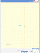 Greeley County, KS Digital Map Basic Style