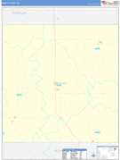 Greeley County, NE Digital Map Basic Style