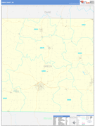 Green County, WI Digital Map Basic Style