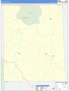 Greene County, MS Digital Map Basic Style