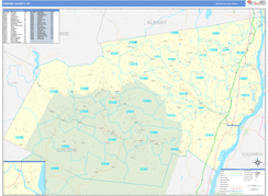 Greene County, NY Digital Map Basic Style