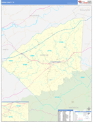 Greene County, TN Digital Map Basic Style