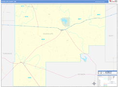 Guadalupe County, NM Digital Map Basic Style