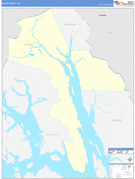 Haines Borough (County), AK Digital Map Basic Style