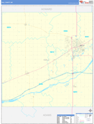 Hall County, NE Digital Map Basic Style