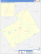 Hamilton County, TX Digital Map Basic Style