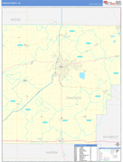 Hancock County, OH Digital Map Basic Style