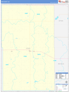 Hand County, SD Digital Map Basic Style