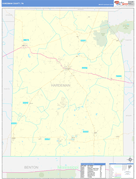 Hardeman County, TN Digital Map Basic Style