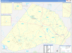 Harnett County, NC Digital Map Basic Style