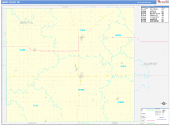 Harper County, KS Digital Map Basic Style