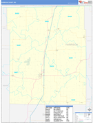 Harrison County, MO Digital Map Basic Style