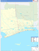 Harrison County, MS Digital Map Basic Style