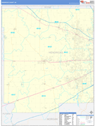 Hendricks County, IN Digital Map Basic Style