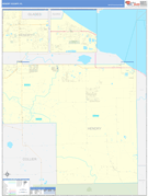 Hendry County, FL Digital Map Basic Style