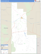 Hidalgo County, NM Digital Map Basic Style