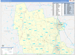 Hillsborough County, NH Digital Map Basic Style