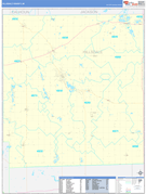 Hillsdale County, MI Digital Map Basic Style