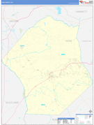 Hoke County, NC Digital Map Basic Style