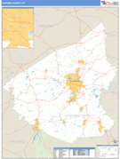 Hopkins County, KY Digital Map Basic Style