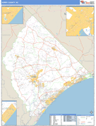 Horry County, SC Digital Map Basic Style