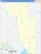 Howard County, AR Digital Map Basic Style