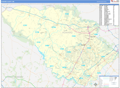 Howard County, MD Digital Map Basic Style