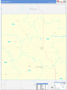 Howard County, NE Digital Map Basic Style