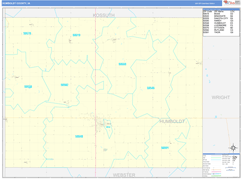 Humboldt County, IA Digital Map Basic Style