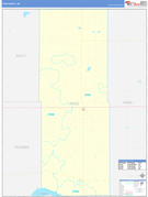 Hyde County, SD Digital Map Basic Style