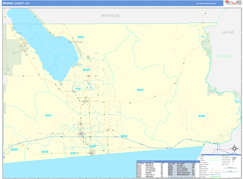 Imperial County, CA Digital Map Basic Style