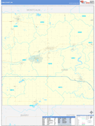 Ionia County, MI Digital Map Basic Style