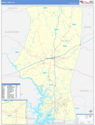 Iredell County, NC Digital Map Basic Style