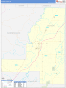 Jackson County, AR Digital Map Basic Style