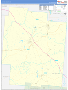 Jackson County, OH Digital Map Basic Style