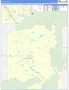 Jackson County, OR Digital Map Basic Style