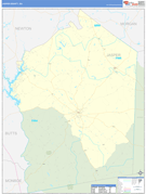 Jasper County, GA Digital Map Basic Style
