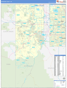 Jefferson County, CO Digital Map Basic Style