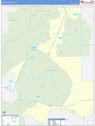 Jefferson County, MT Digital Map Basic Style