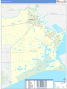 Jefferson County, TX Digital Map Basic Style