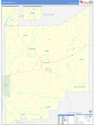 Jennings County, IN Digital Map Basic Style