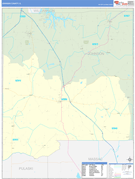 Johnson County, IL Digital Map Basic Style