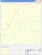 Jones County, IA Digital Map Basic Style