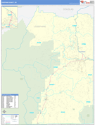 Josephine County, OR Digital Map Basic Style