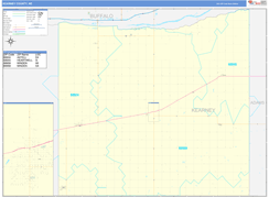 Kearney County, NE Digital Map Basic Style