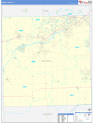 Kendall County, IL Digital Map Basic Style