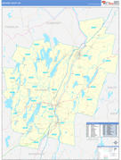 Kennebec County, ME Digital Map Basic Style