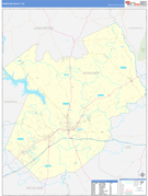 Kershaw County, SC Digital Map Basic Style